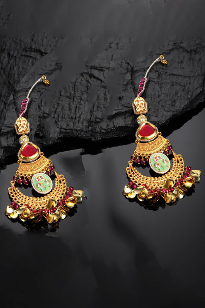 Floral Pattern Chandbalis 