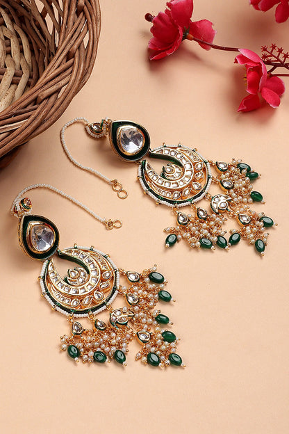 Stone Embellished Chandbalis 