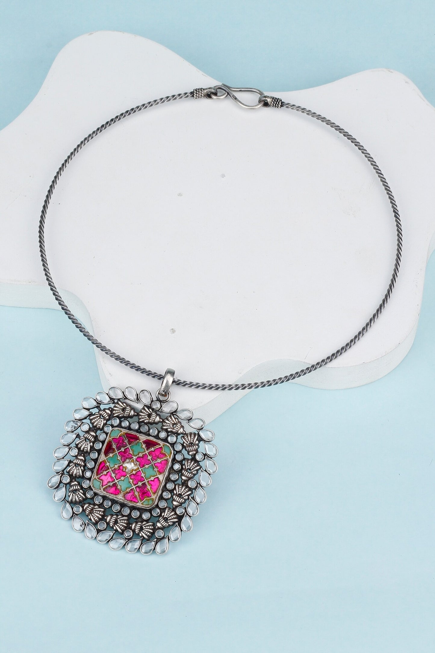 Zara Kundan Embellished Necklace 