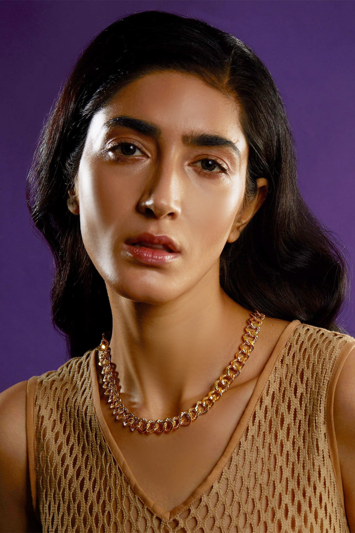 Handcrafted Unisex Chain Necklace Single Pc 