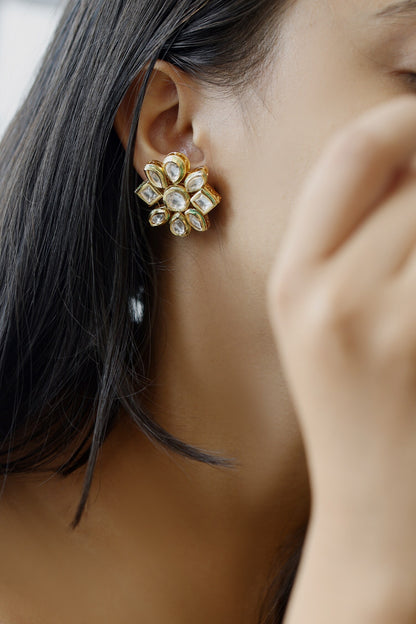 Blossomed Flower Studs 