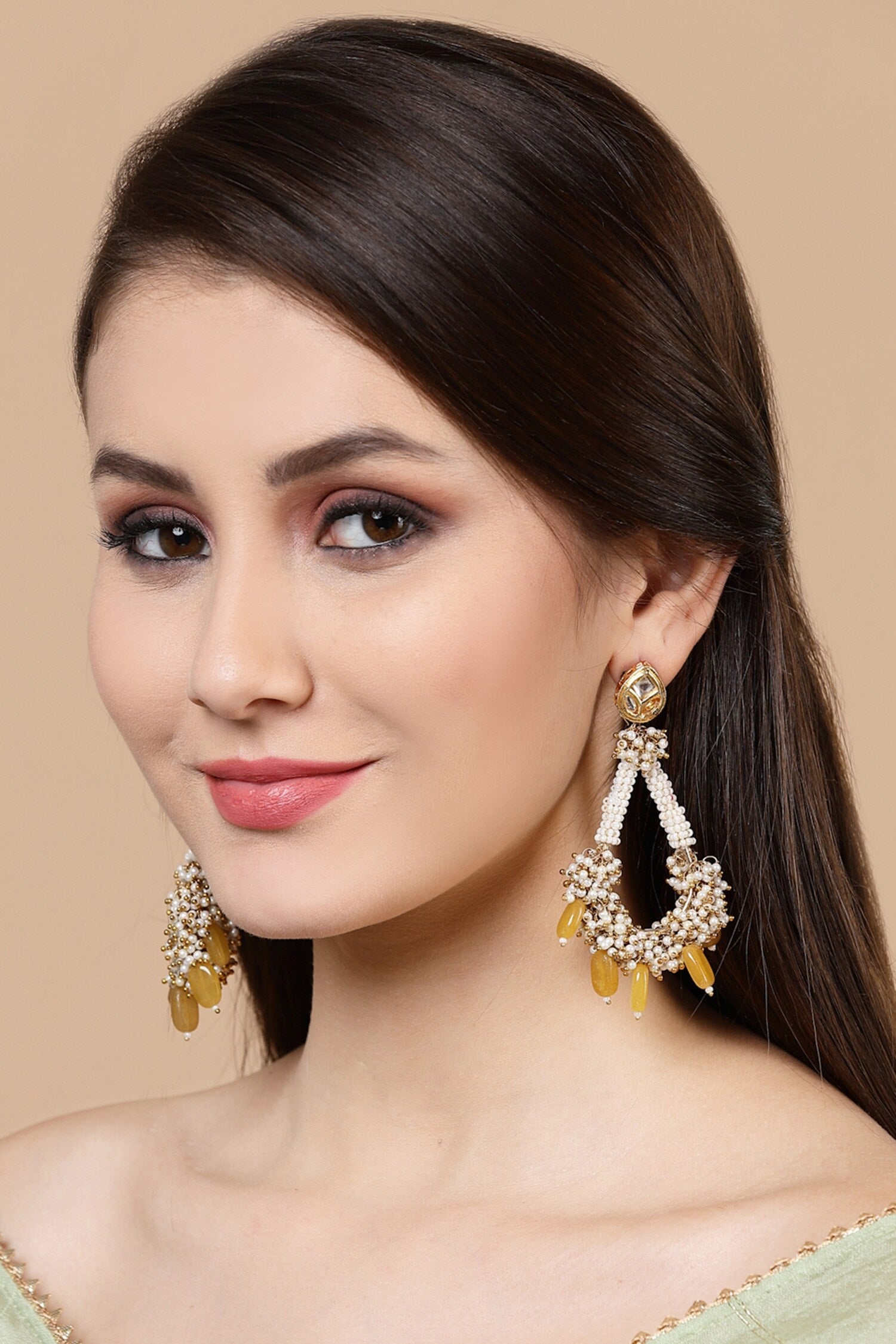 Pearl Embellished Drops 