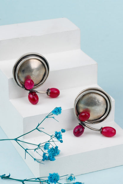 Kasool Round Shaped Earrings 