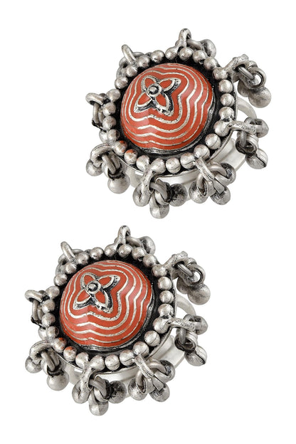 Ghungroo Drop Toe Ring - Single Pc 