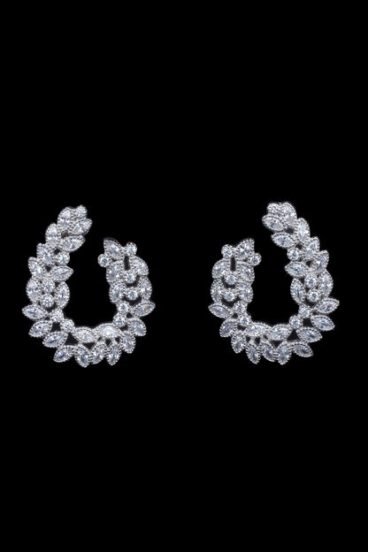 Nazia Leaf Shaped Earrings 