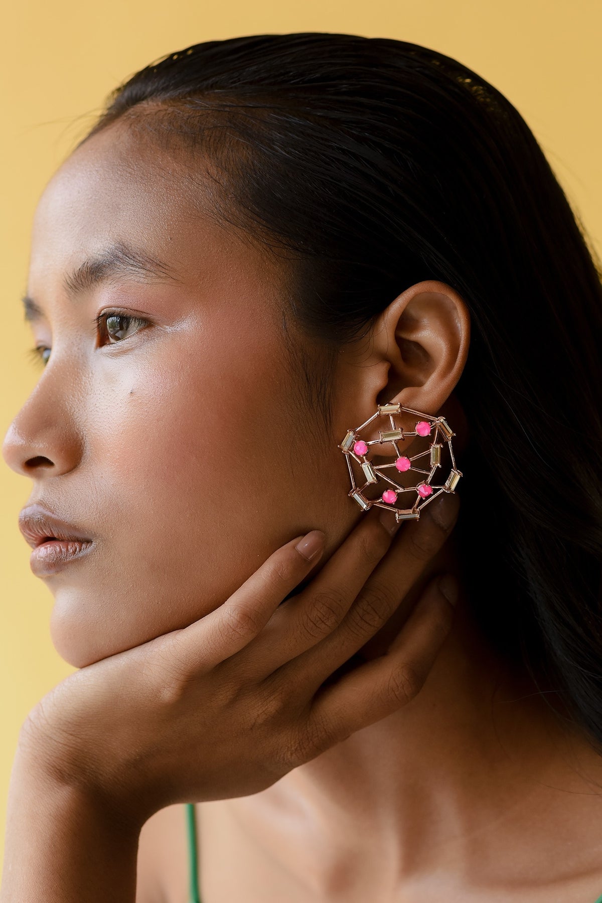 Crystal Embellished Studs 