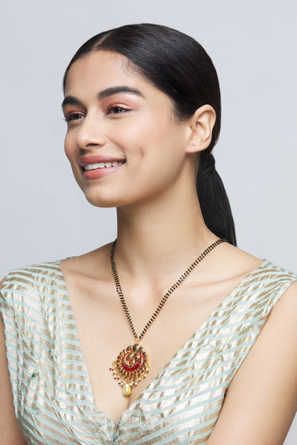 Kundan Pendant Necklace 