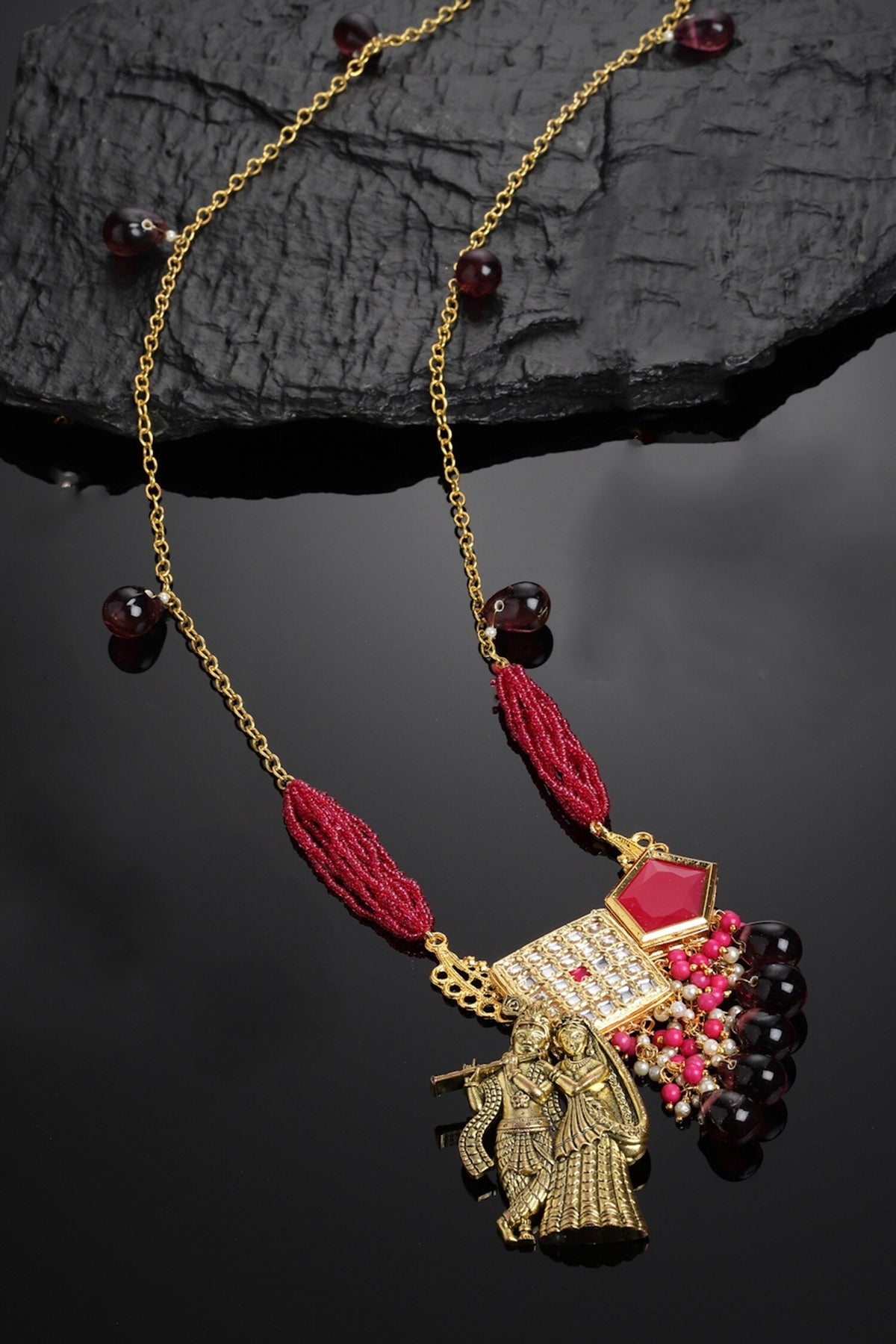 Temple Pendant Necklace 