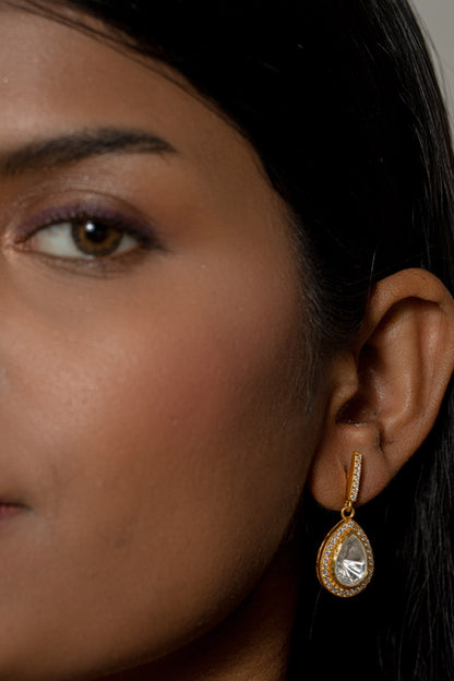 Tear Drop Shaped Earrings 