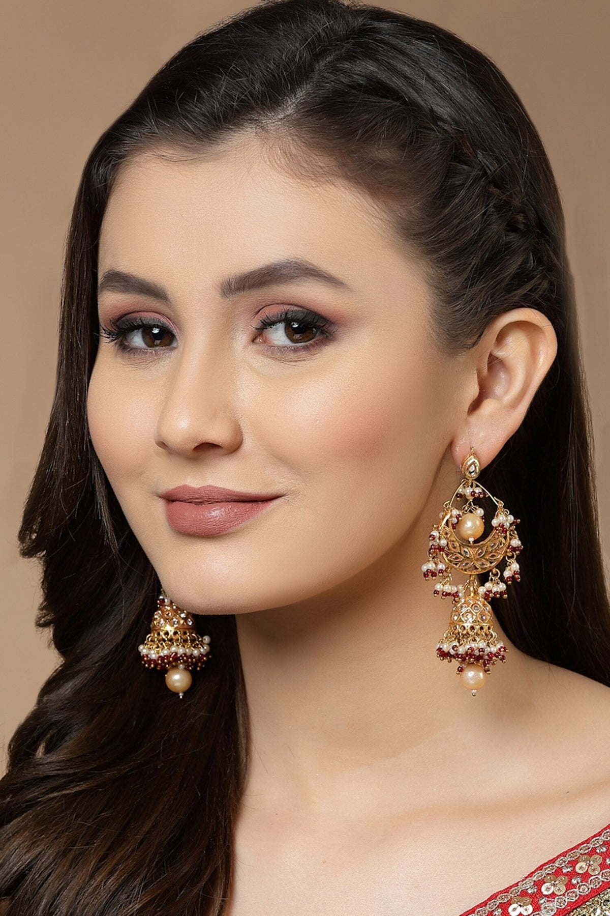 Half Moon Shape Earrings 