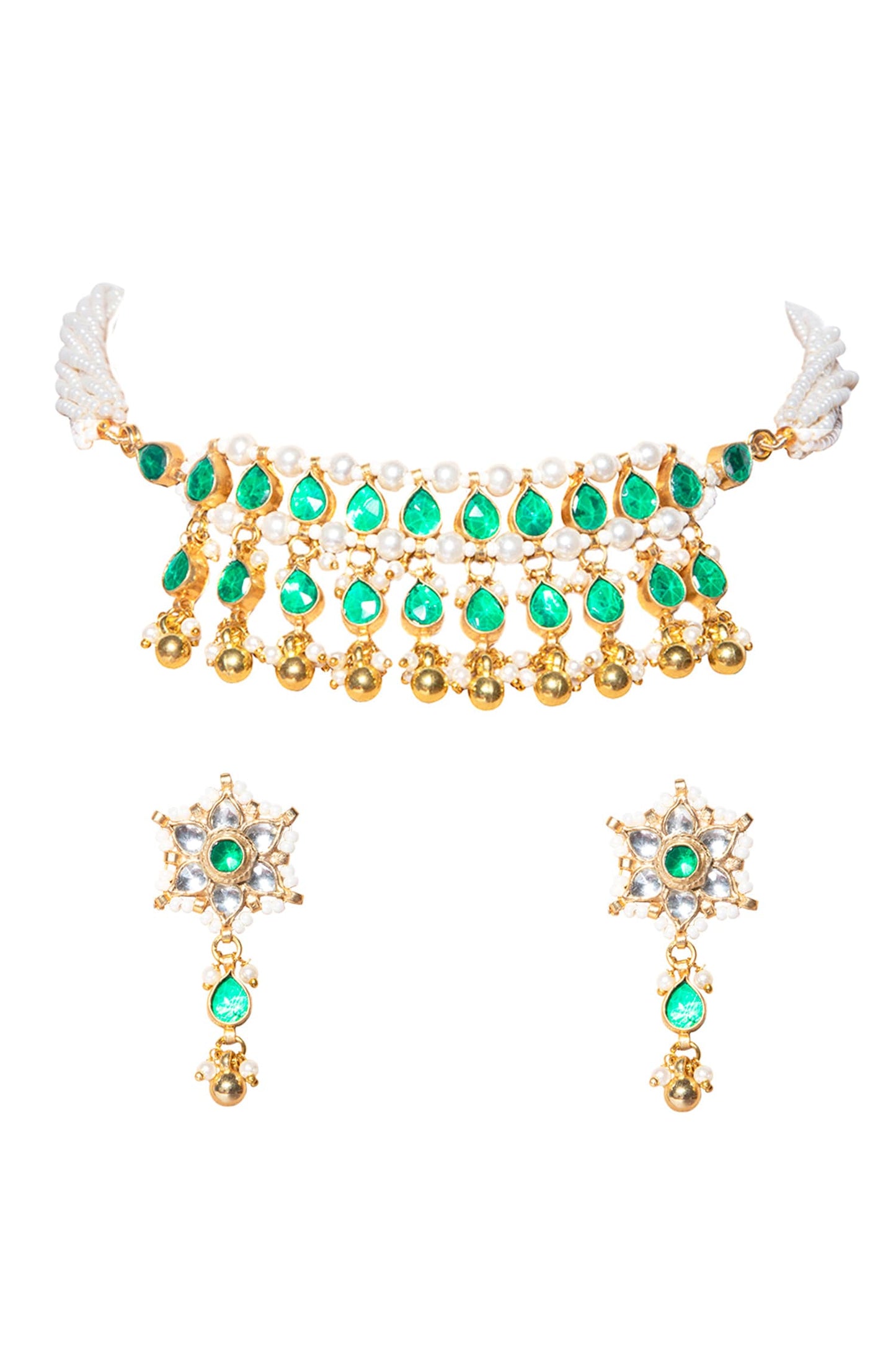 Kundan Pendant Choker Set 