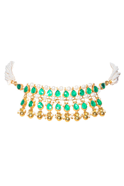Kundan Pendant Choker Set 