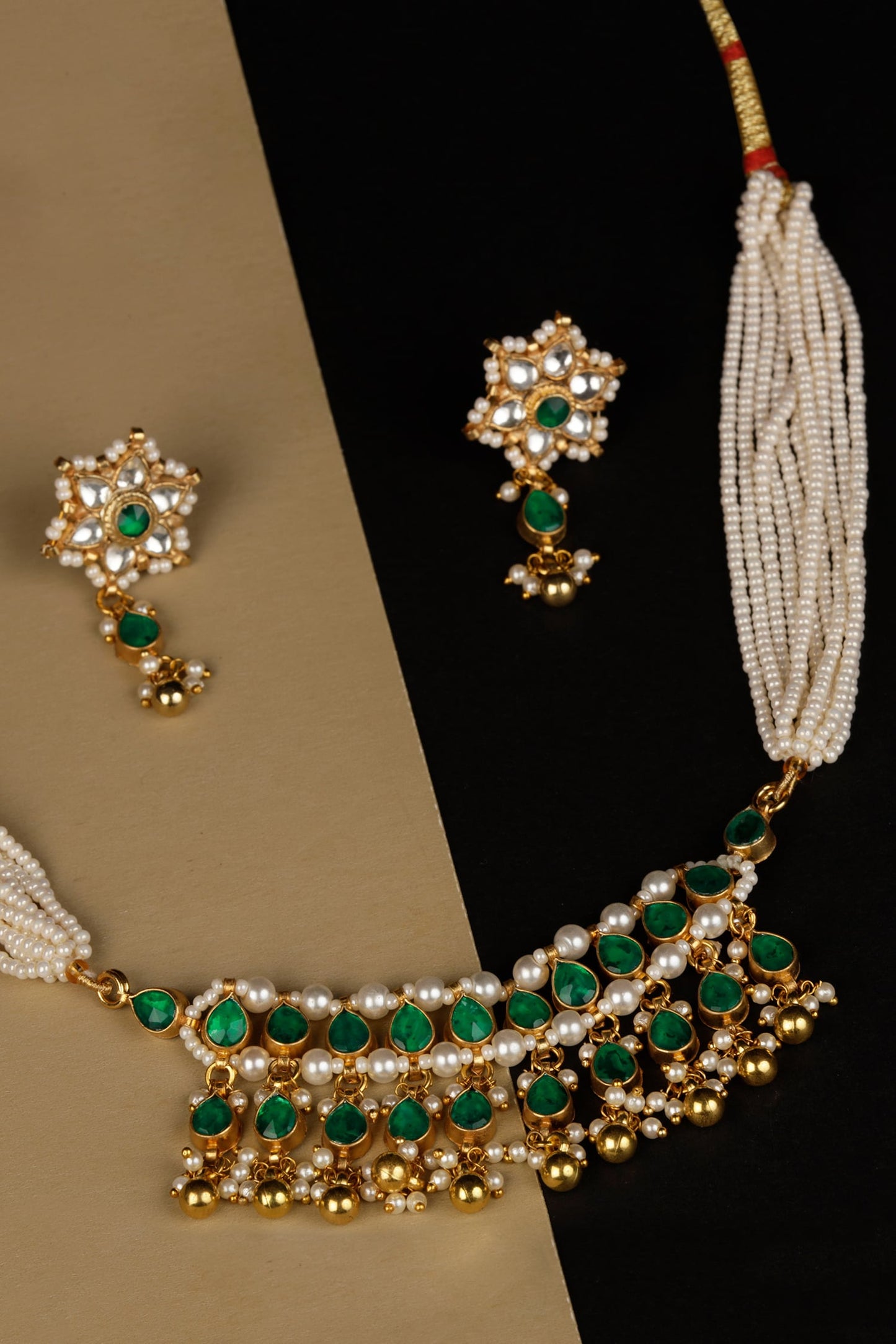 Kundan Pendant Choker Set 