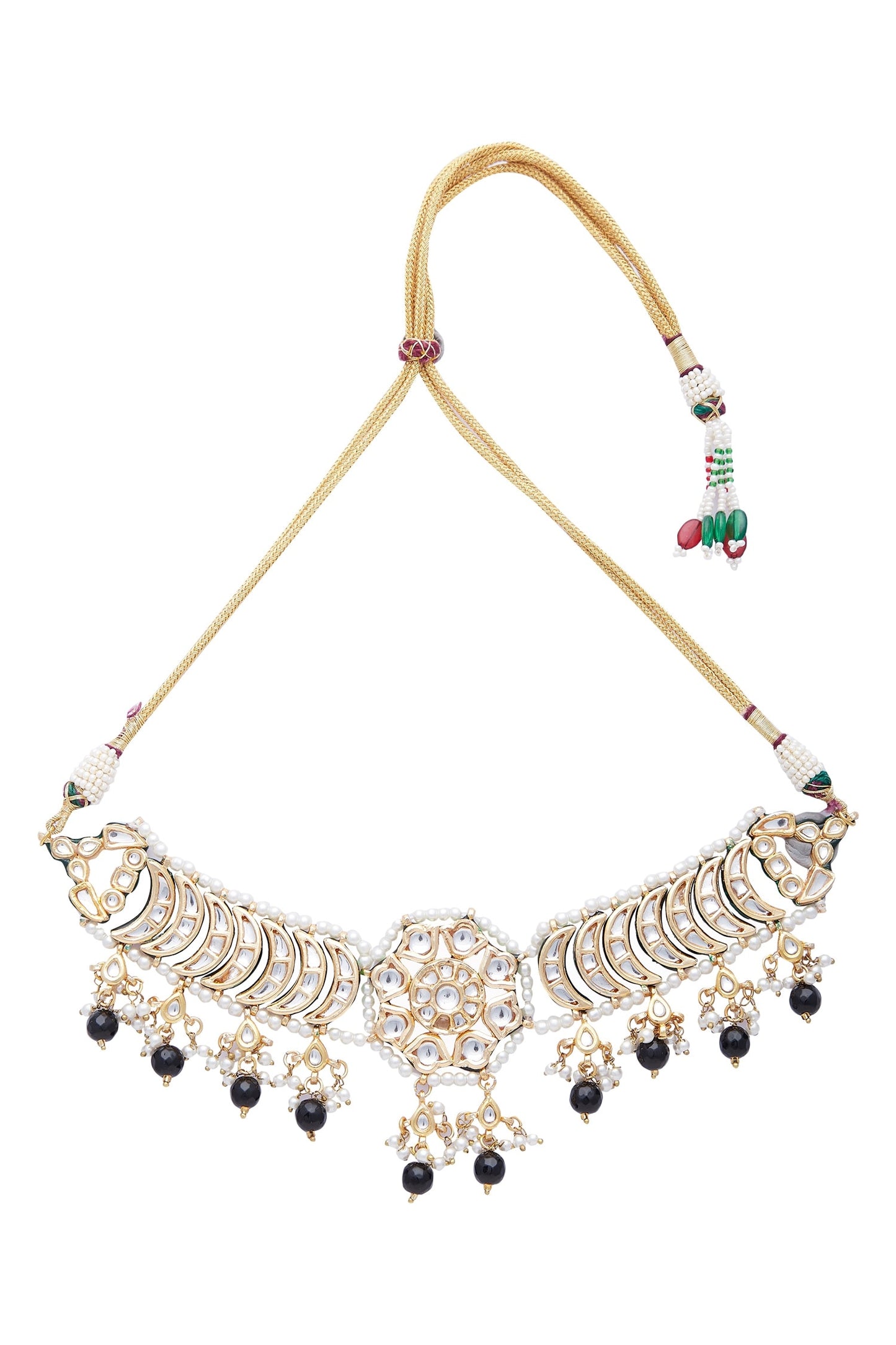 Handcrafted Pearl Choker Necklace 