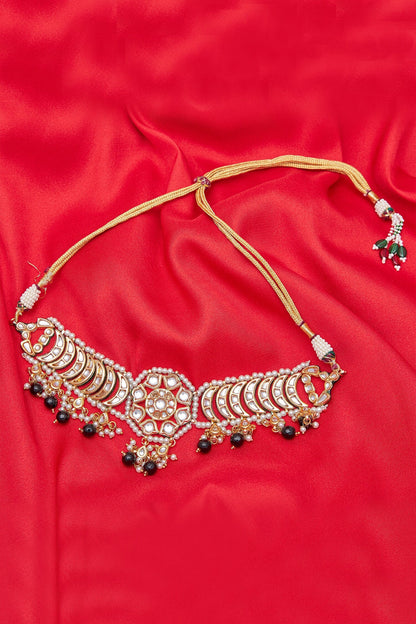 Handcrafted Pearl Choker Necklace 