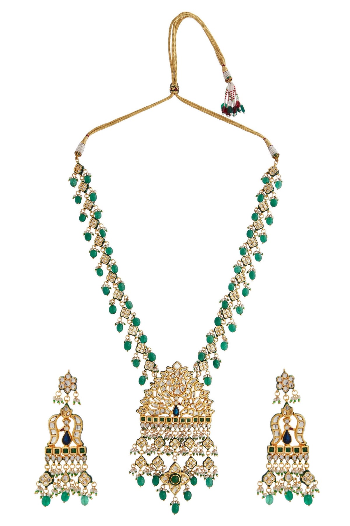 Kundan Necklace & Earring Set 