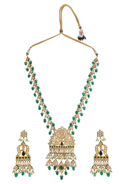 Kundan Necklace & Earring Set 