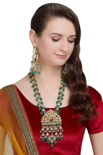 Kundan Necklace & Earring Set 