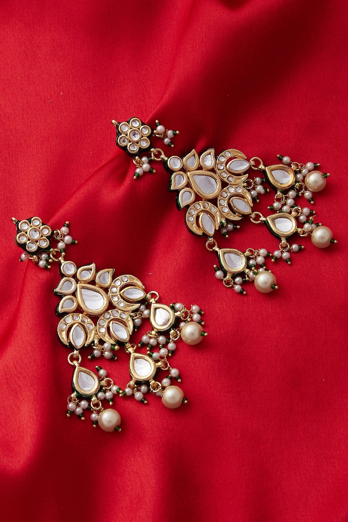 Kundan Dangler Earrings 