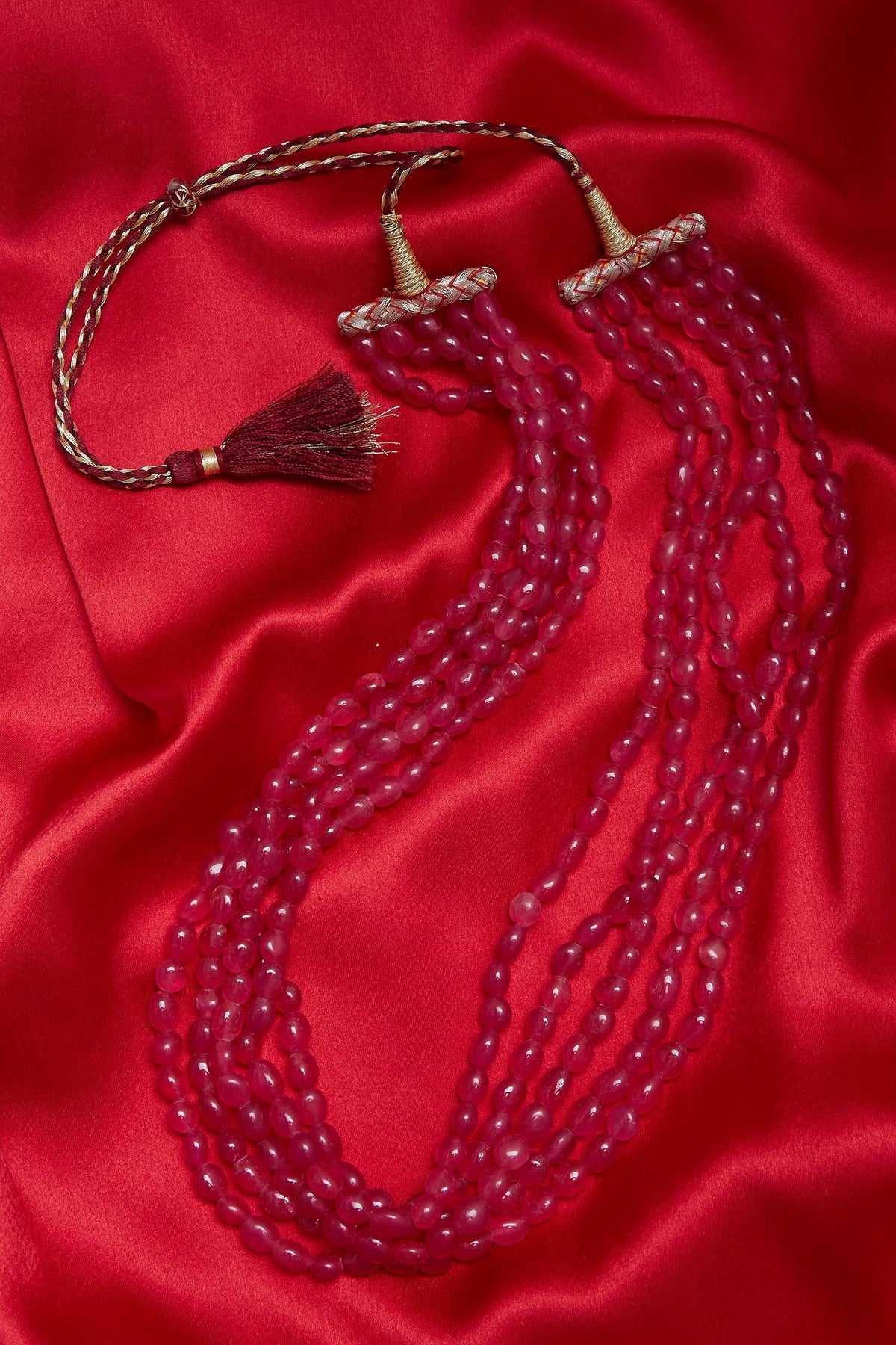 beaded multi layer necklace 
