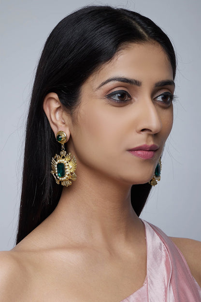 Stone earrings 