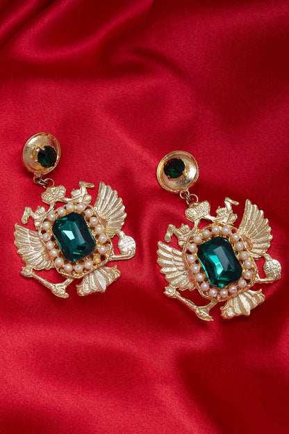 Stone earrings 