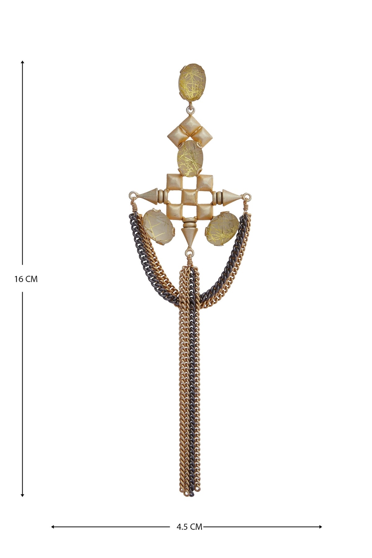 Stone earrings 