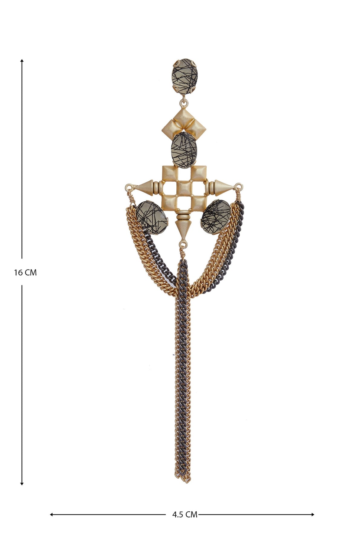 Stone earrings 