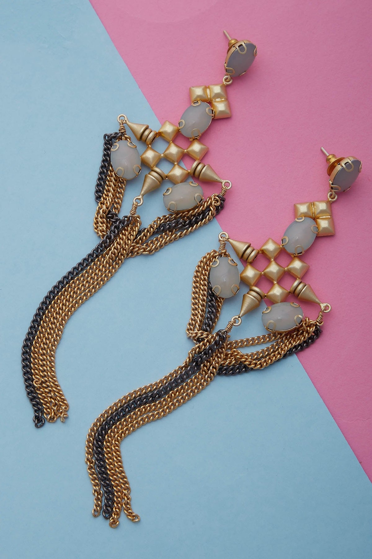 Stone earrings 