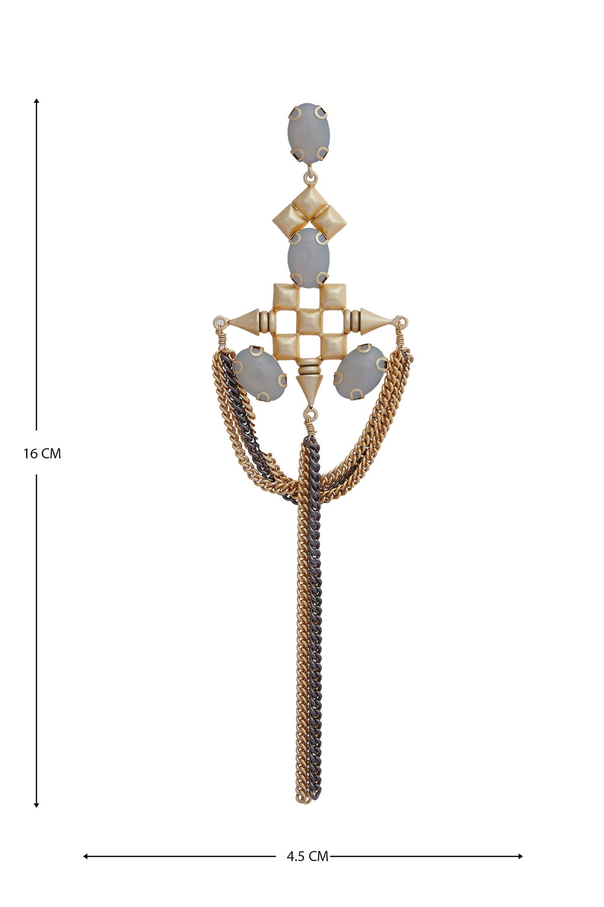Stone earrings 