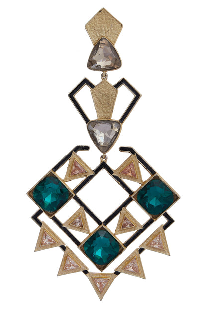 Crystal earrings 