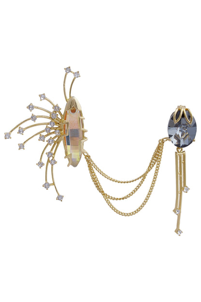 Crystal Brooch 
