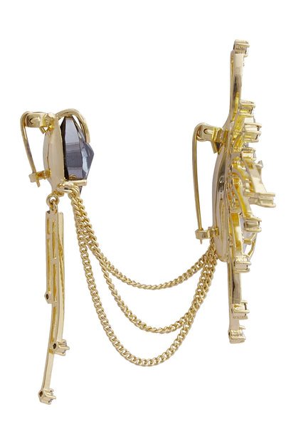 Crystal Brooch 