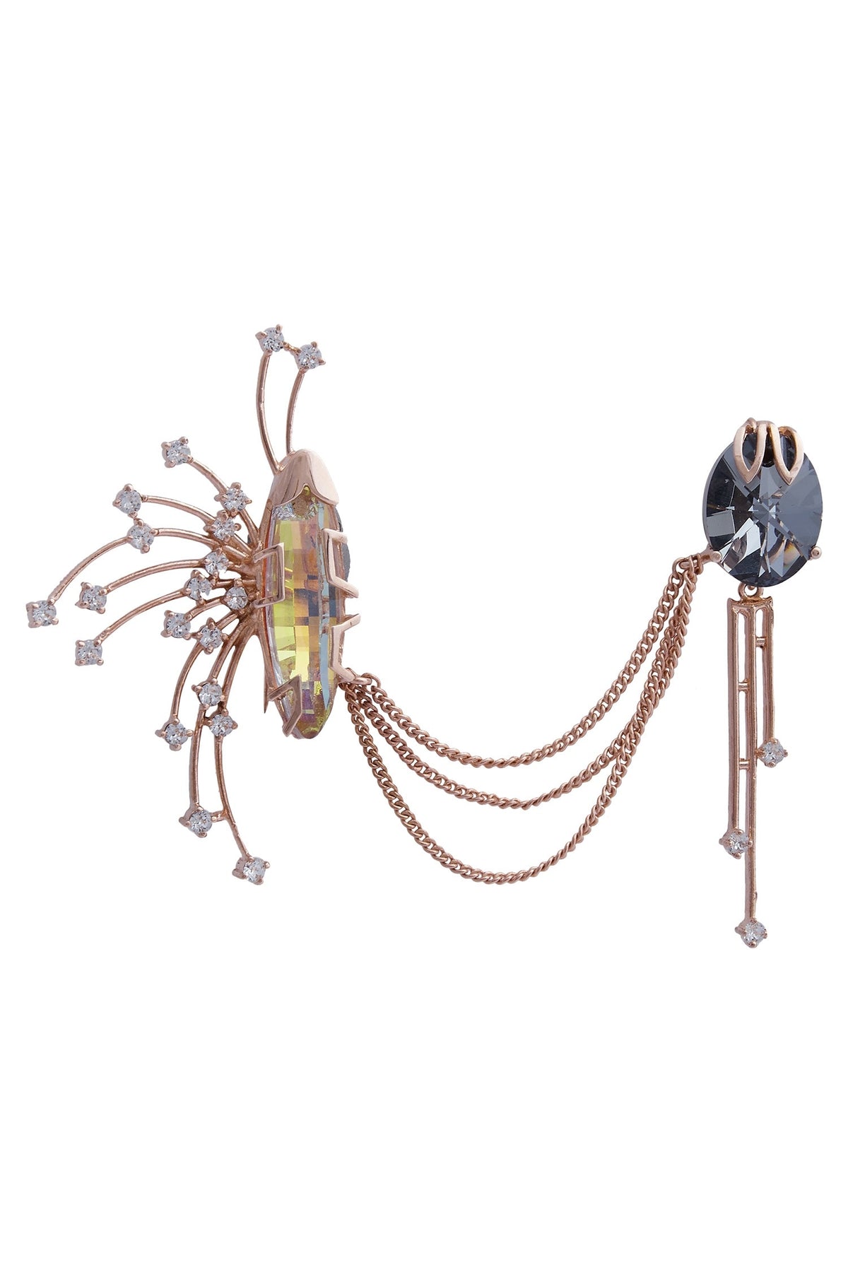 Crystal Brooch 