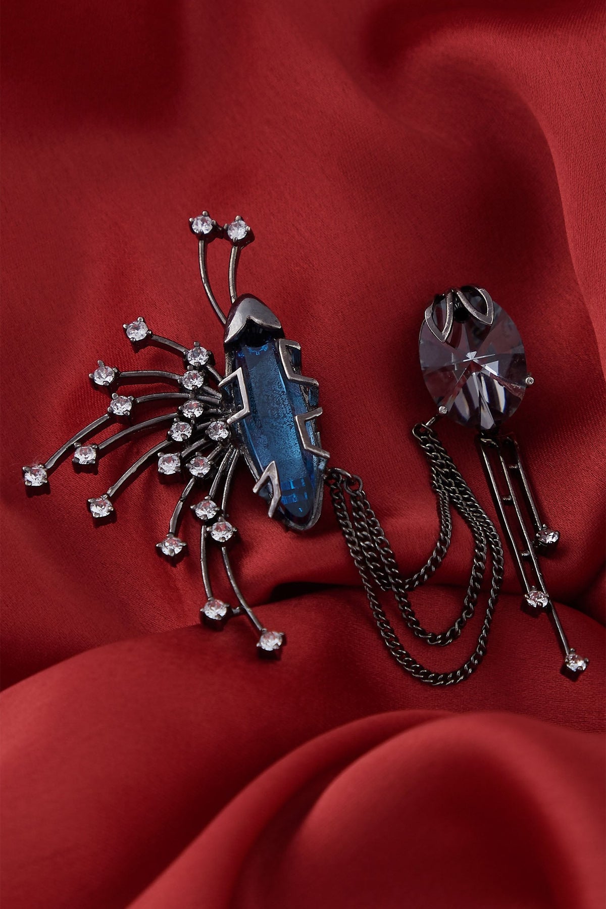 Crystal Brooch 