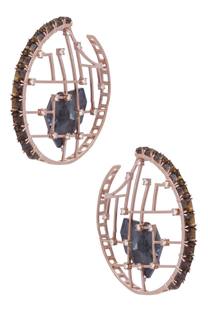 Crystal Hoops 