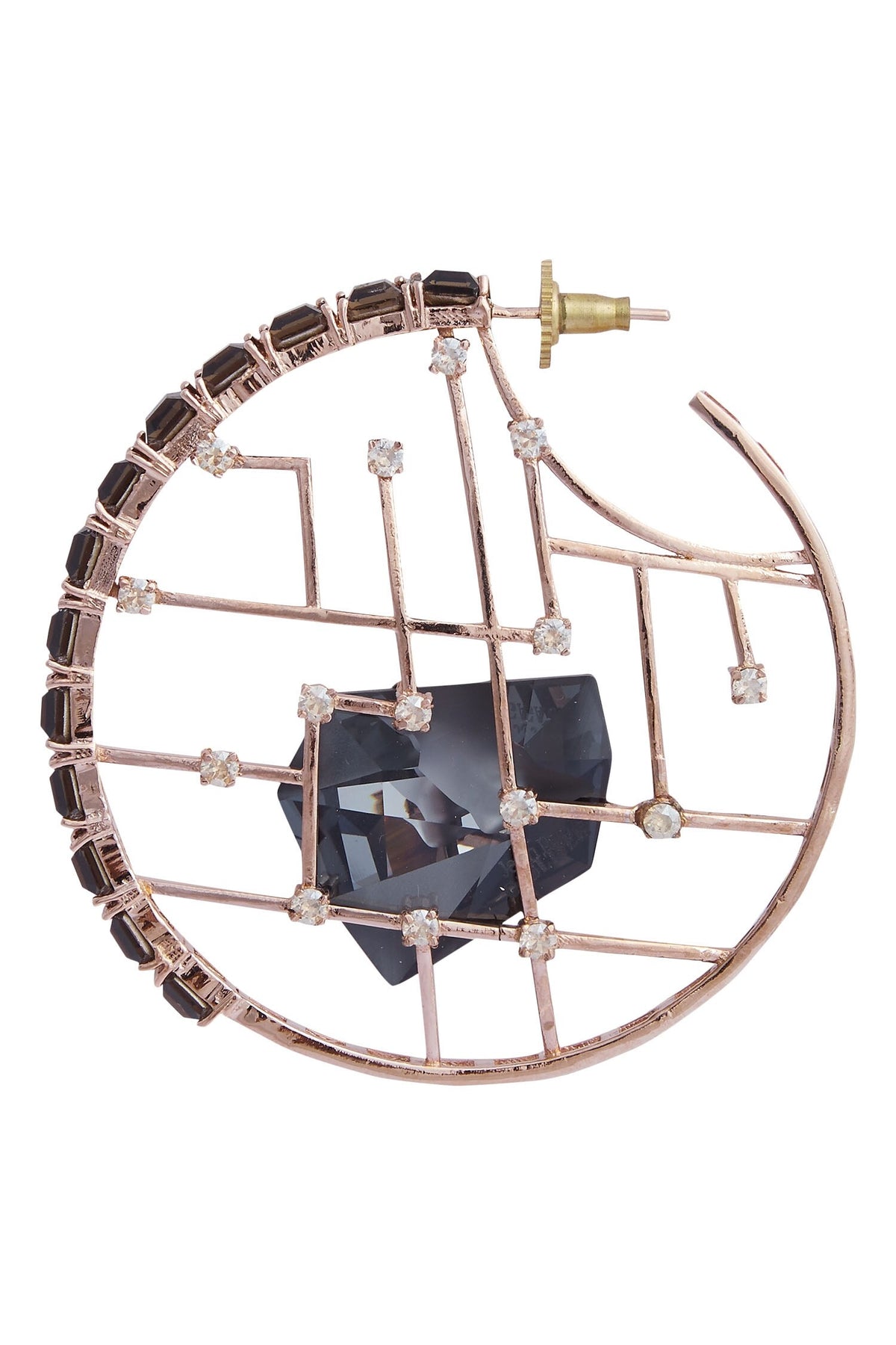Crystal Hoops 