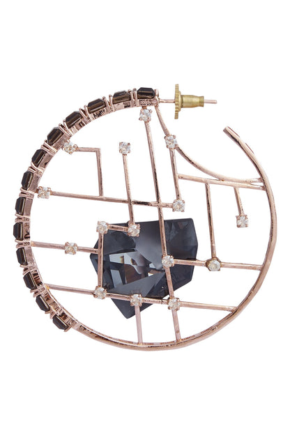 Crystal Hoops 