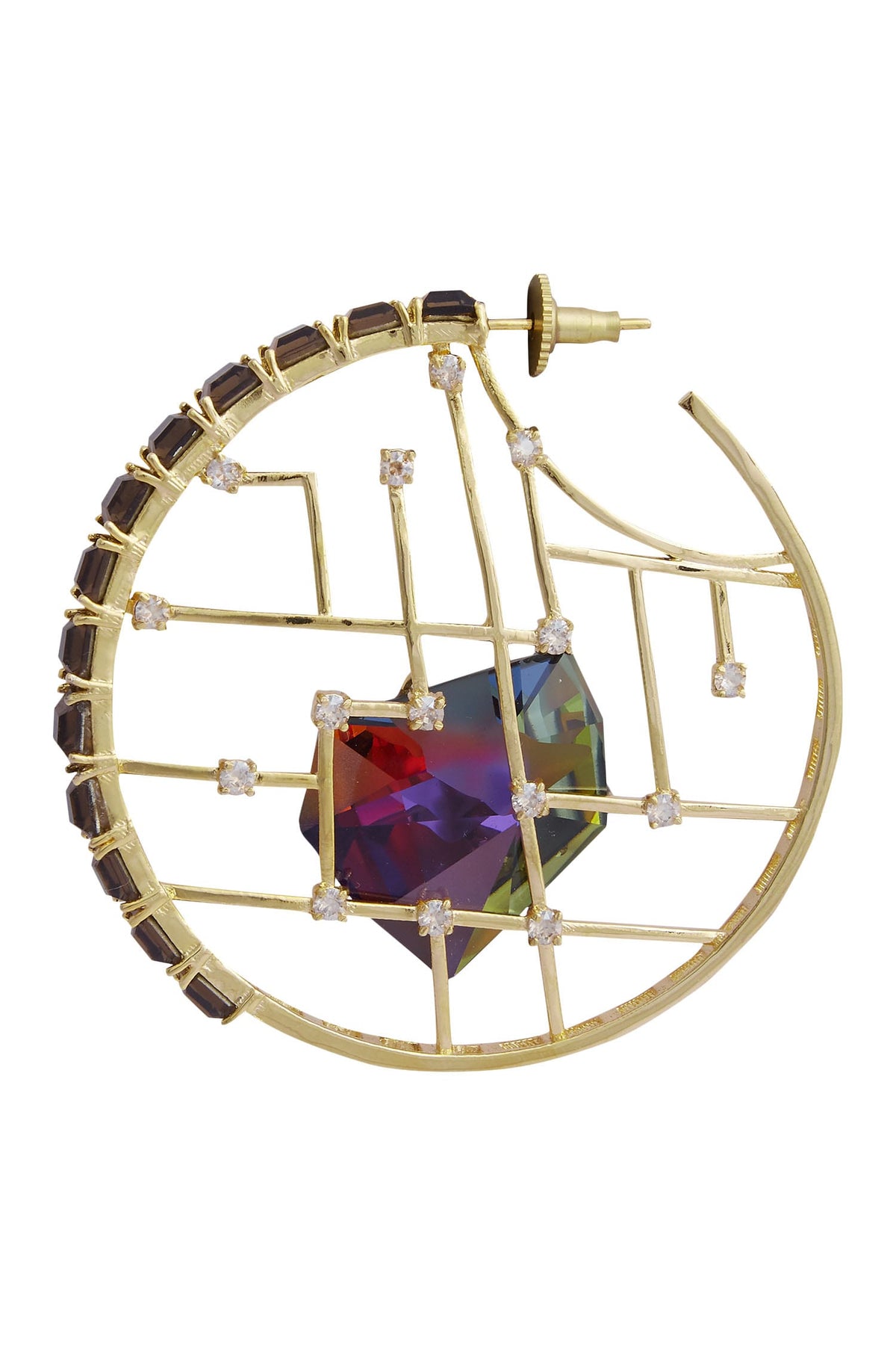 Crystal Hoops 