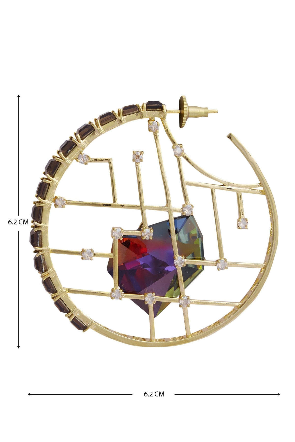 Crystal Hoops 