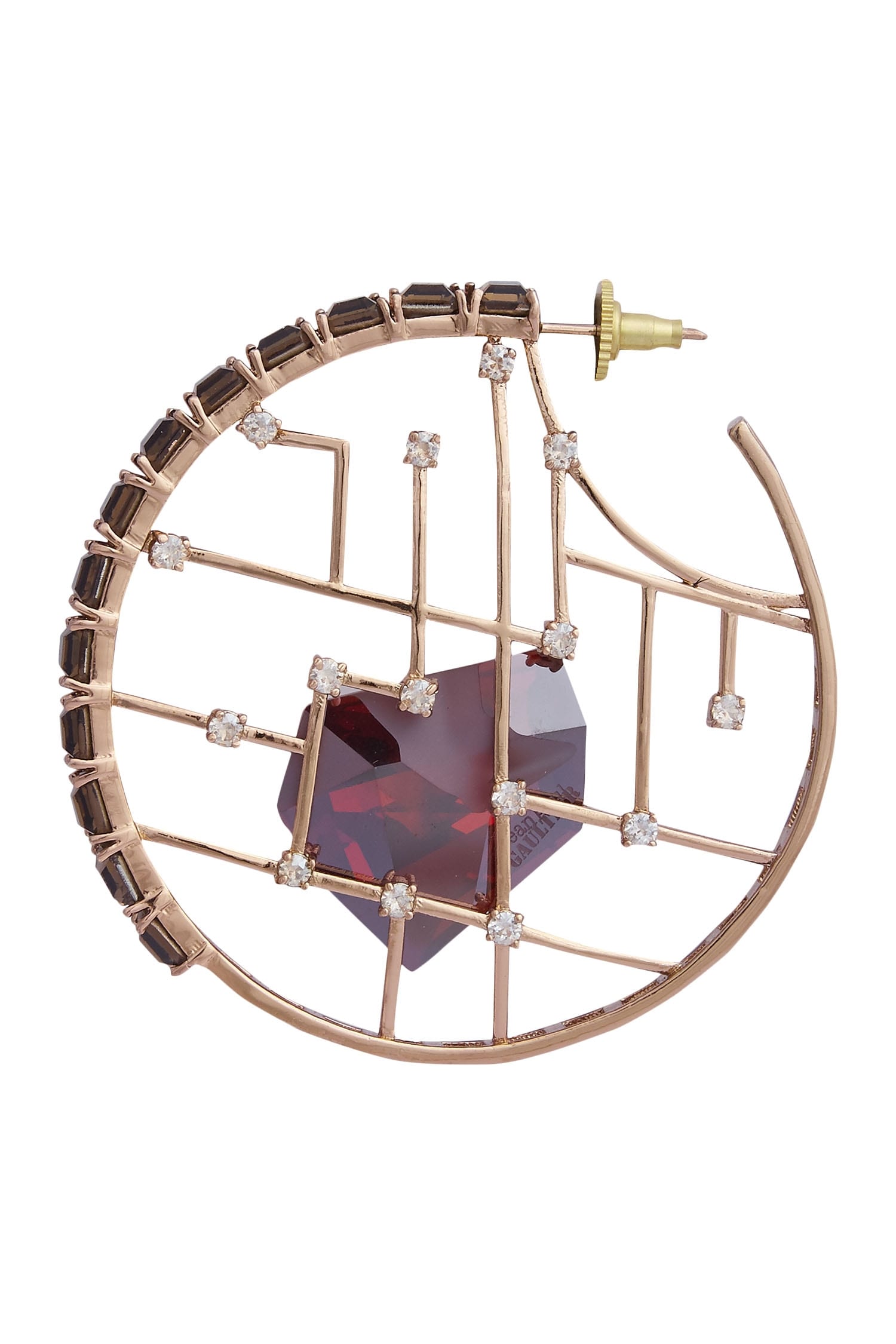 Crystal Hoops 