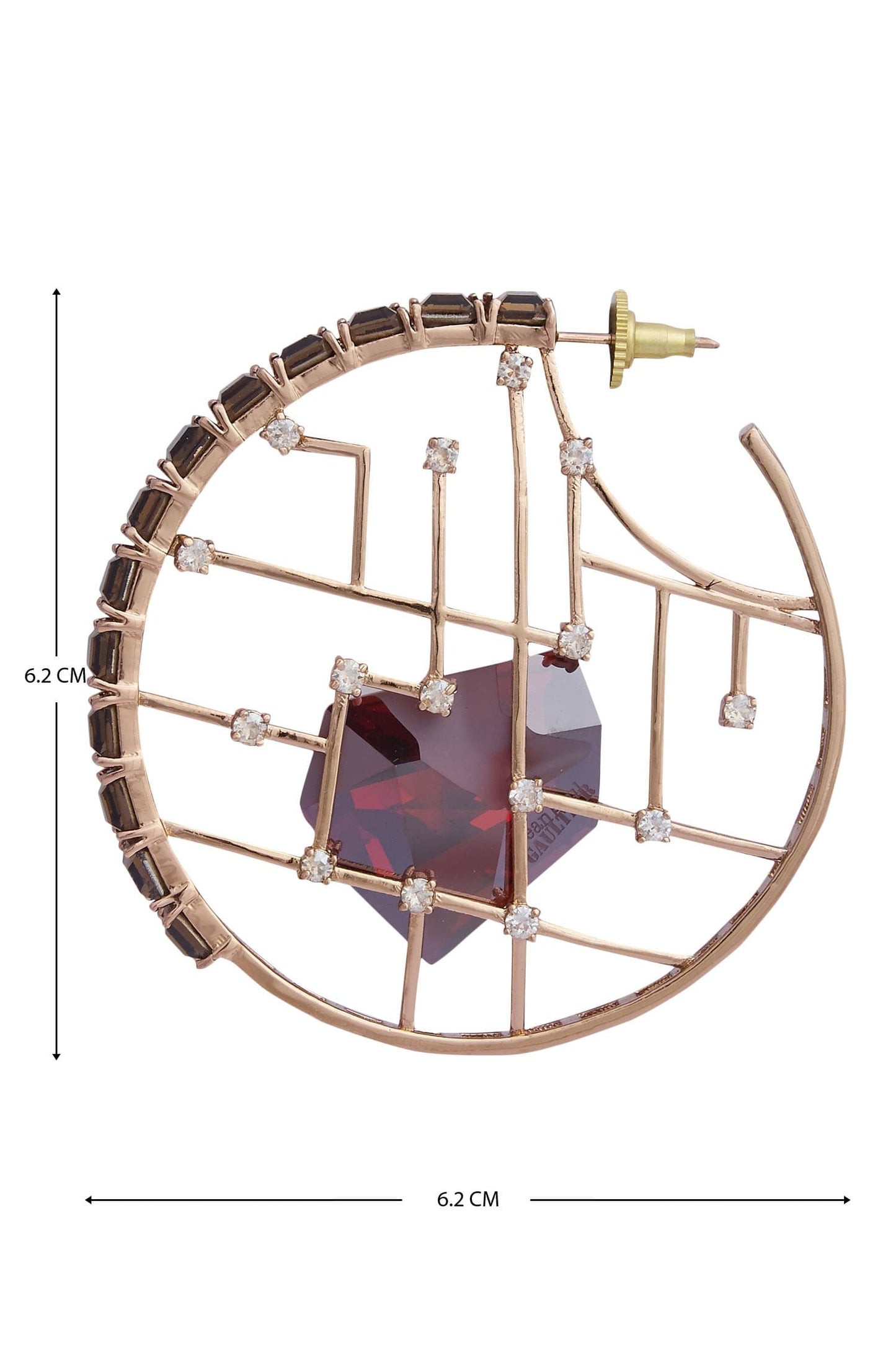 Crystal Hoops 