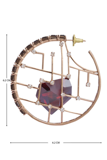 Crystal Hoops 