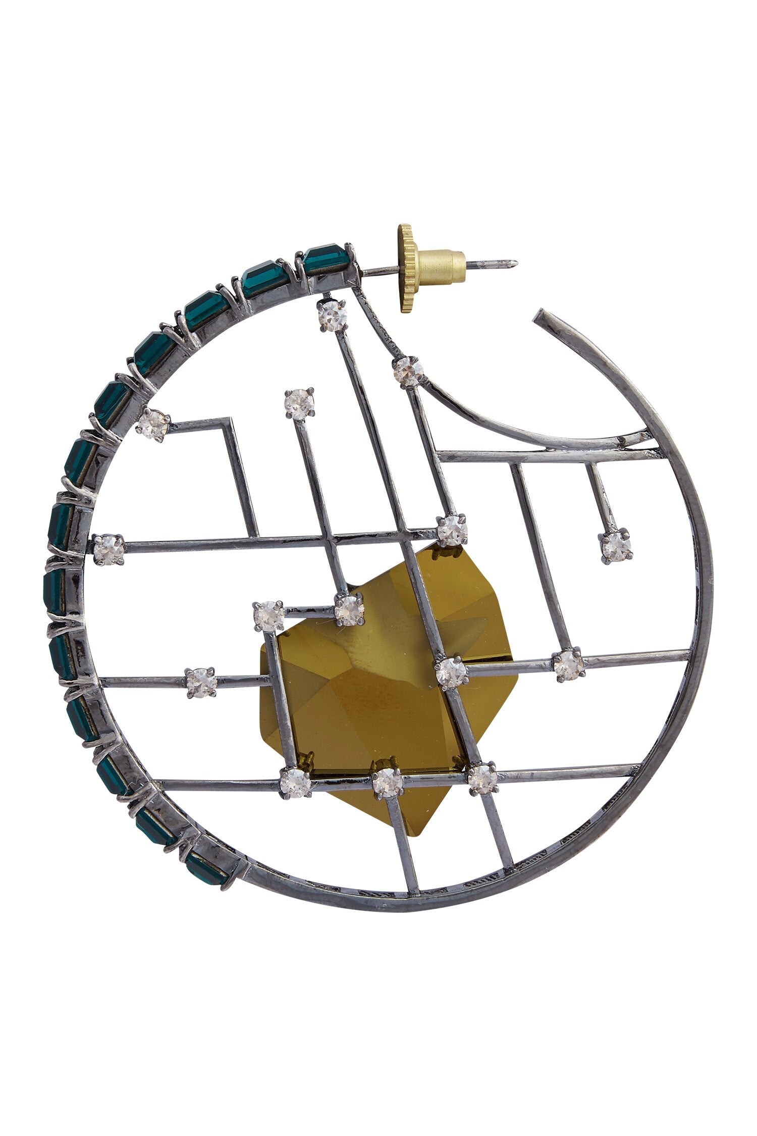 Crystal Hoops 