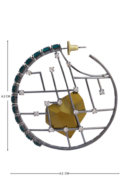 Crystal Hoops 