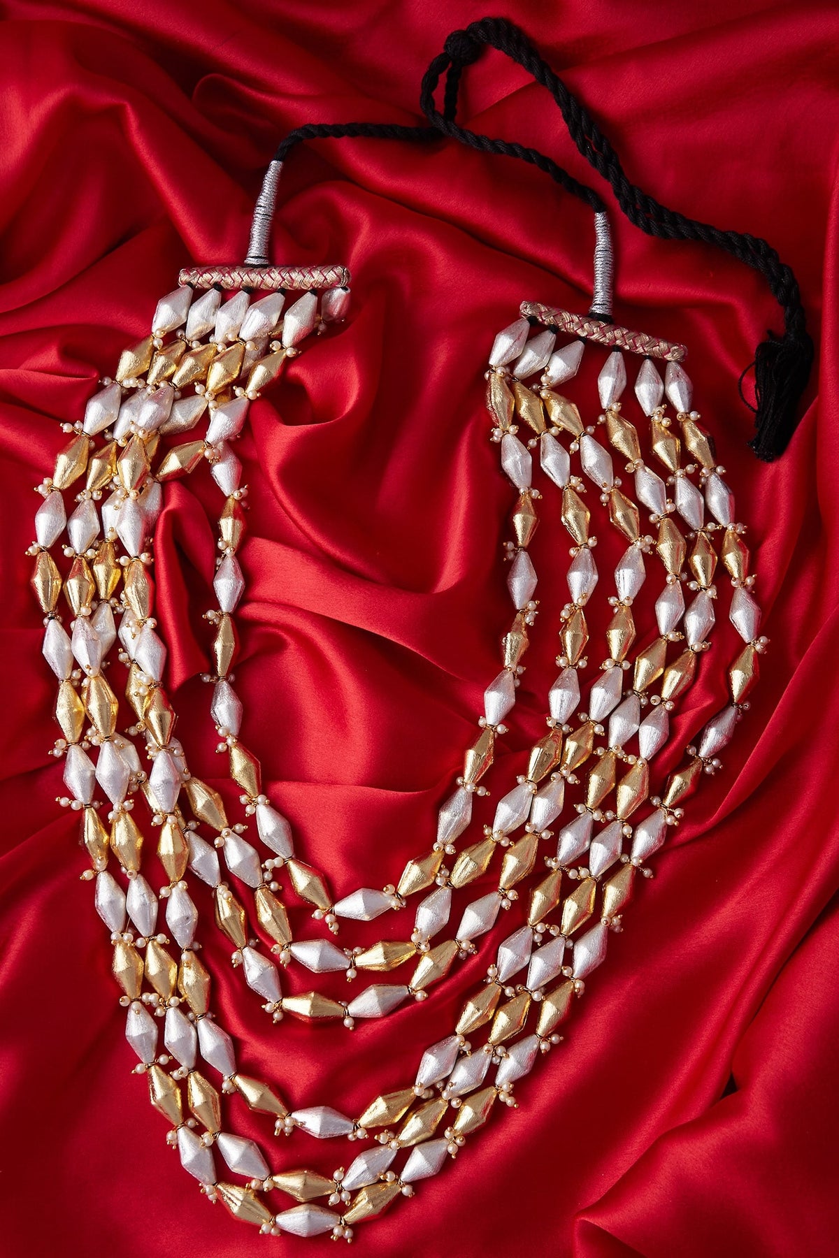 Layered Bead Necklace 