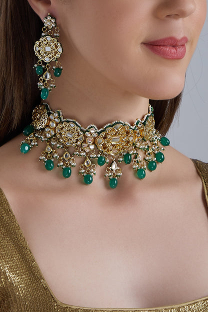 Kundan Choker Set 