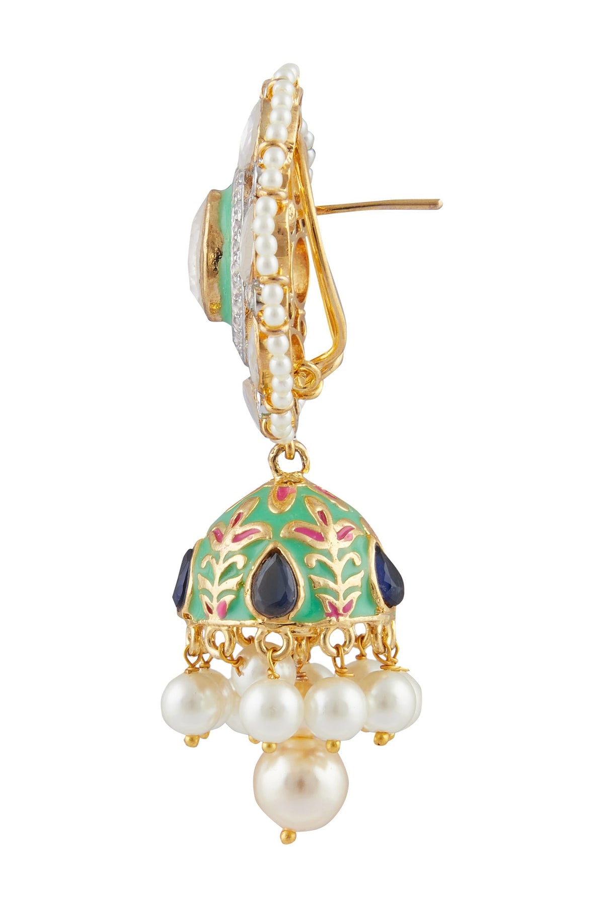 Meenakari Jhumkas 
