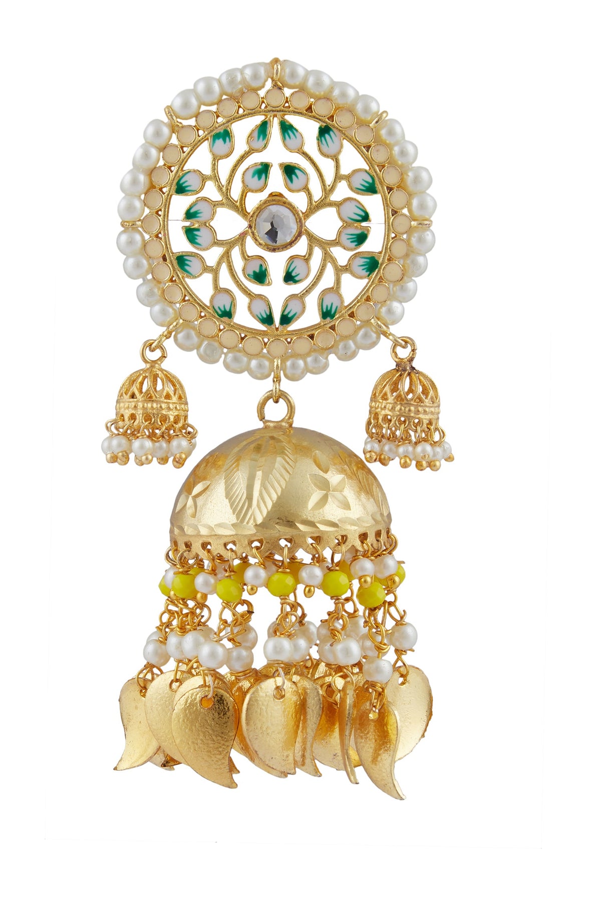 Meenakari Jhumkas 