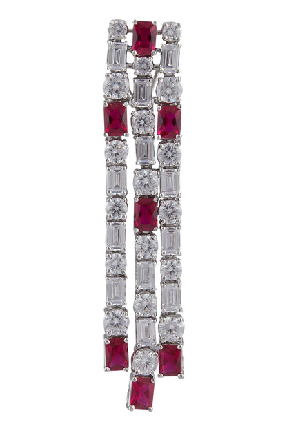 Crystal Long Earrings 
